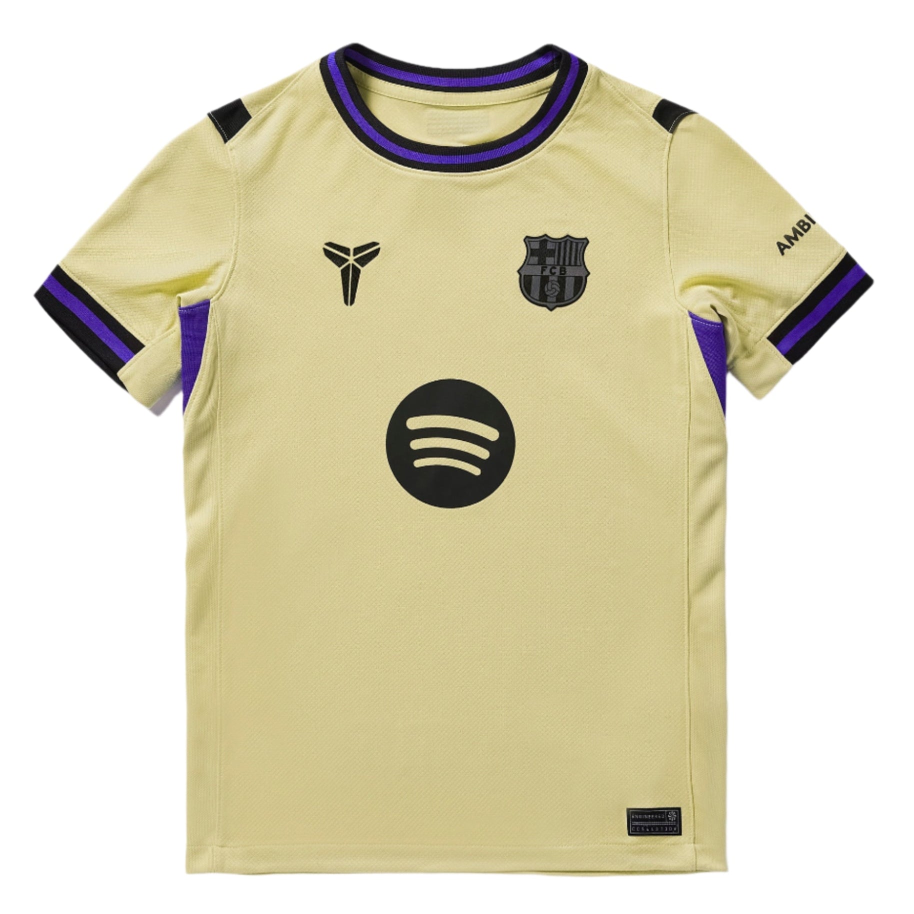 Nike Youth FC Barcelona Away Jersey 25/26 (Team Gold/Persian Violet/Black)