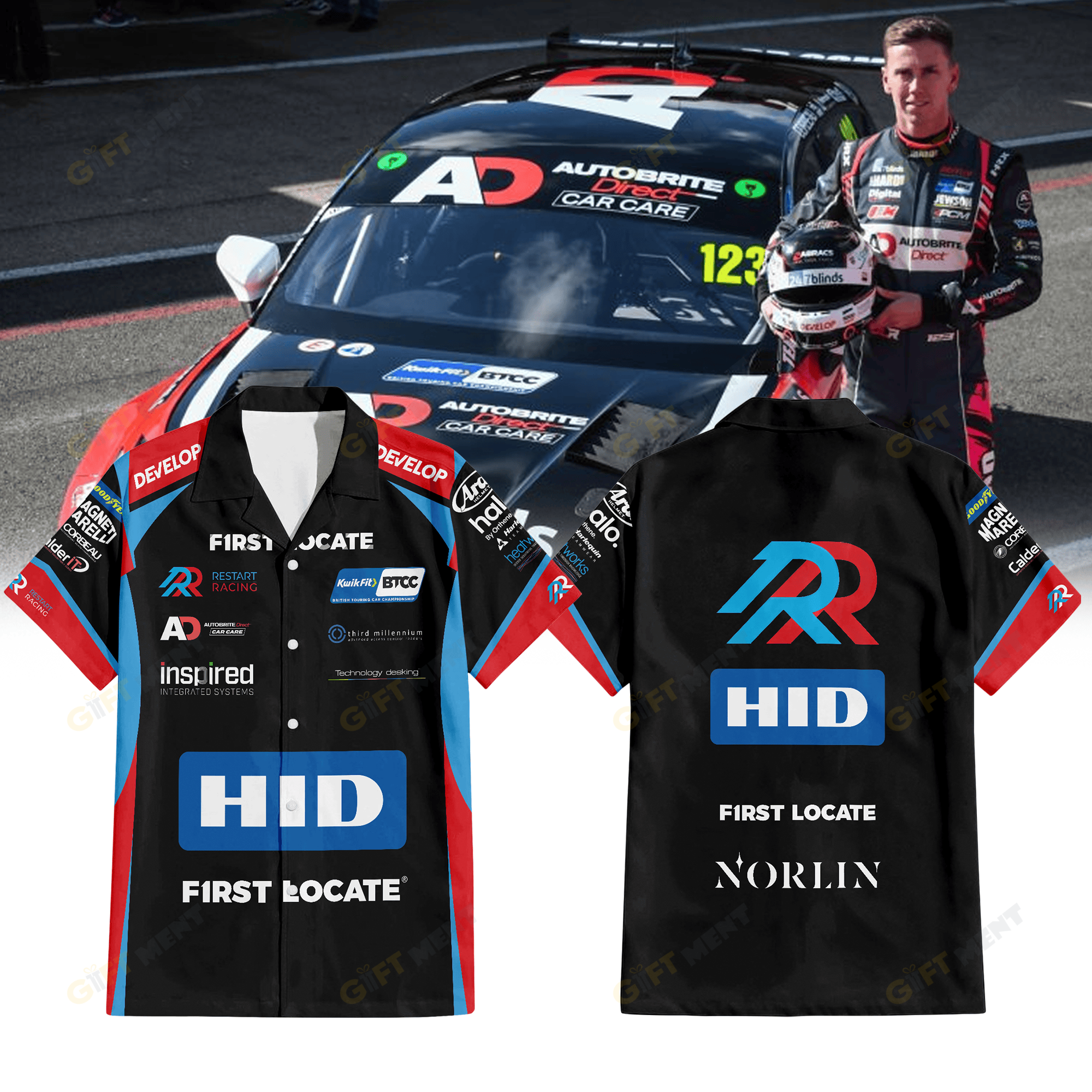 Restart Racing Premium Hawaiian Shirt