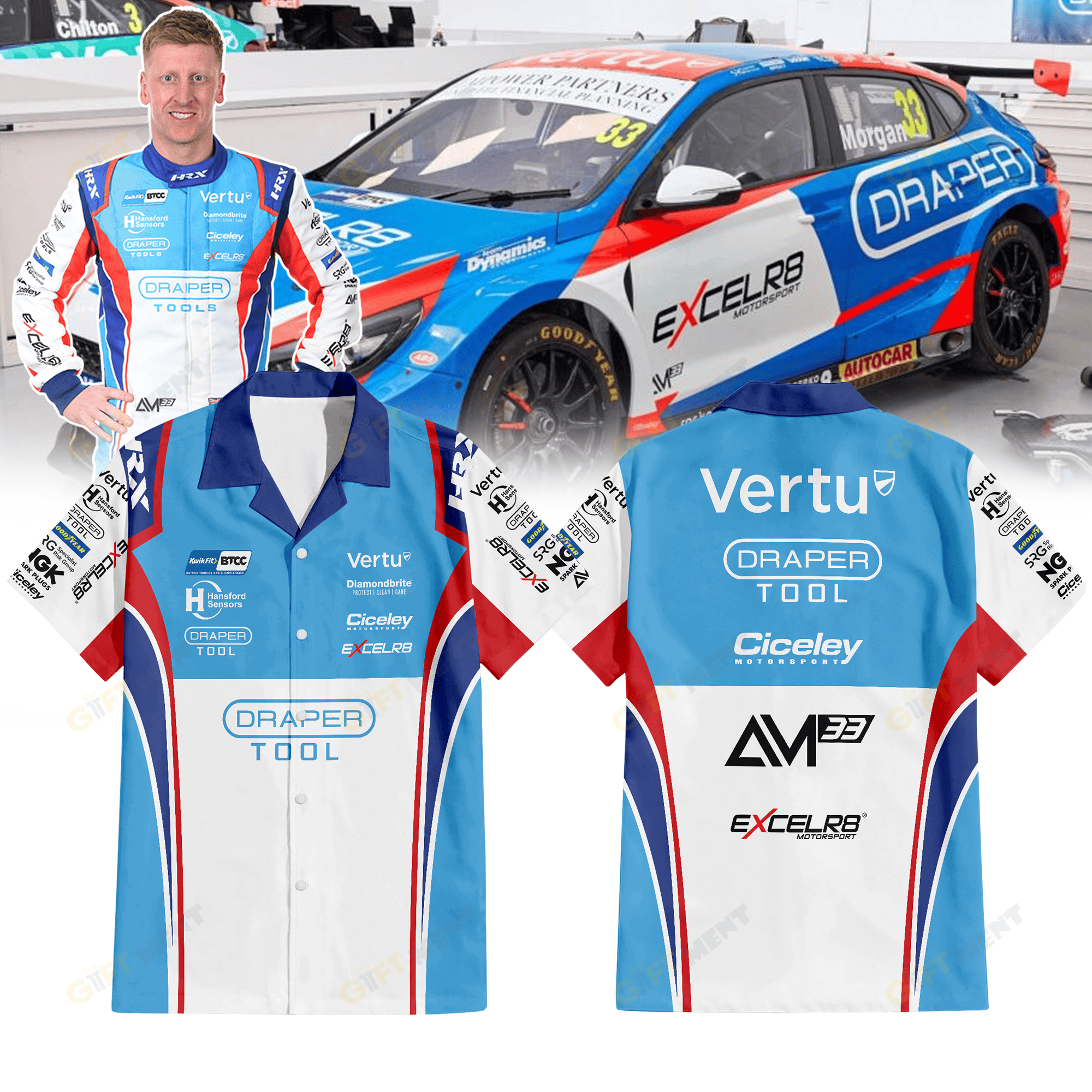 Team Vertu Premium Hawaiian Shirt II
