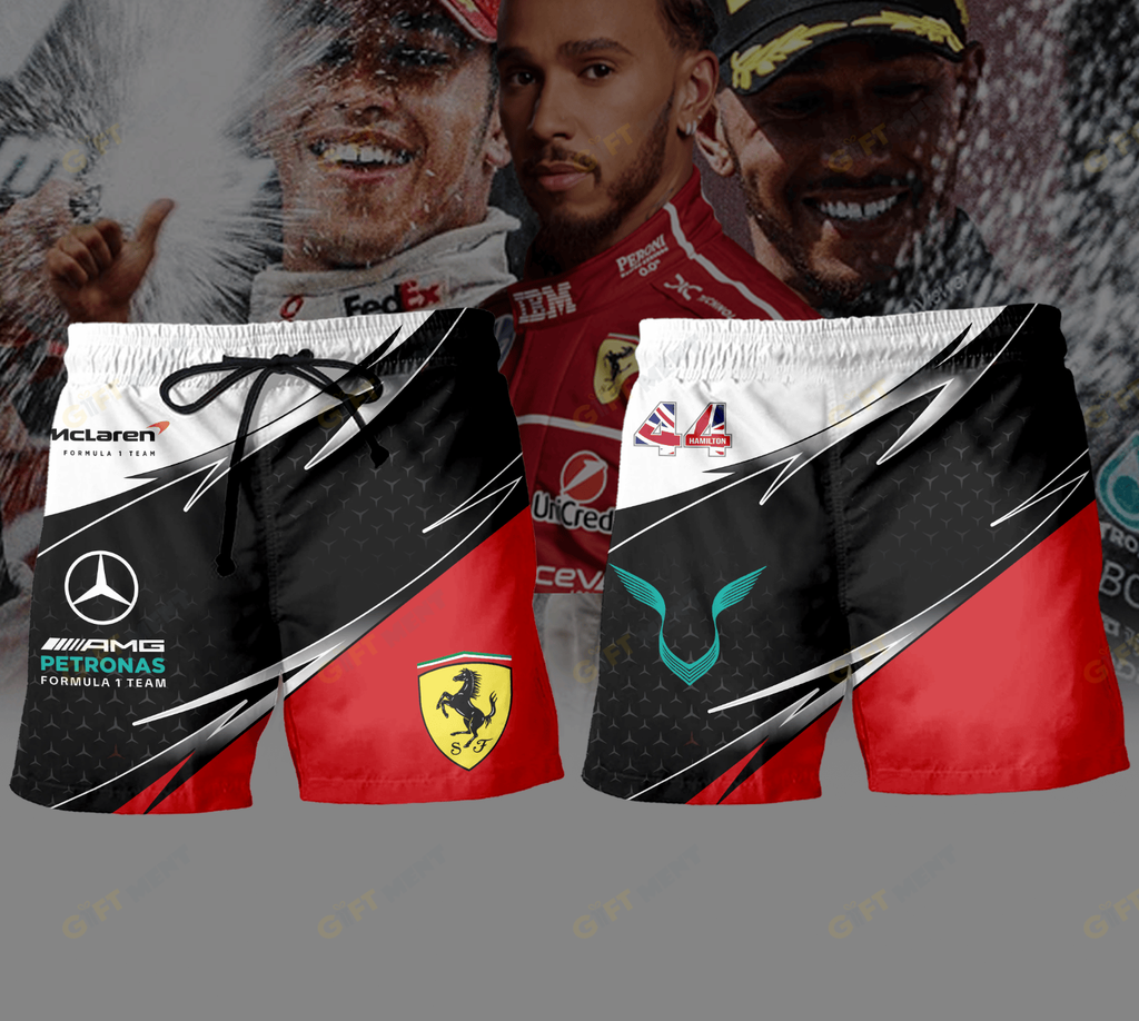 LW 20 Seasons in Formula One Premium Hawaiian Shirt