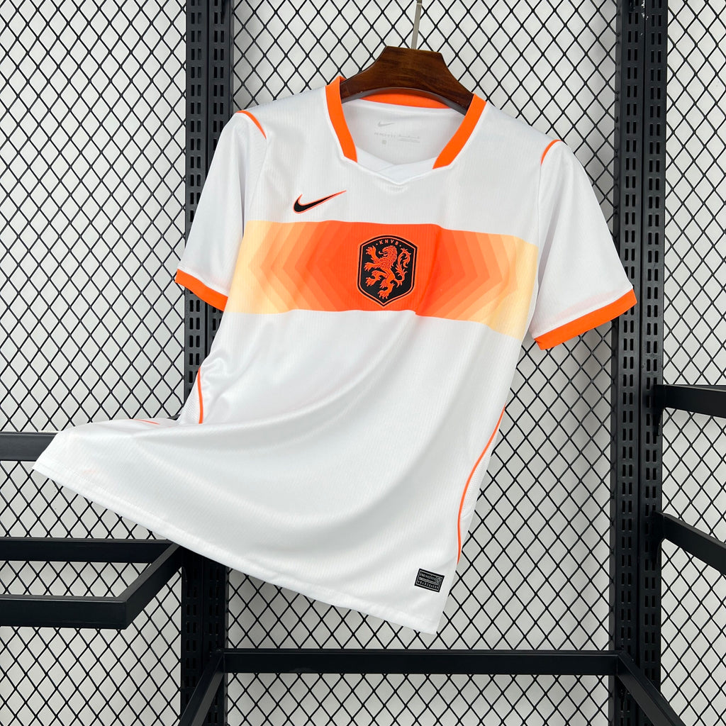 Netherlands Away Soccer Jersey World Cup 2026 - White