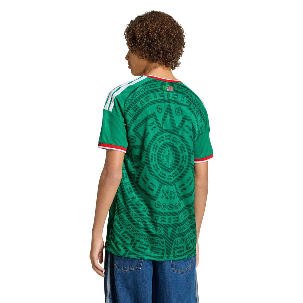 adidas Youth Chicharito Mexico 2026 Home World Cup Jersey (Bold Green)