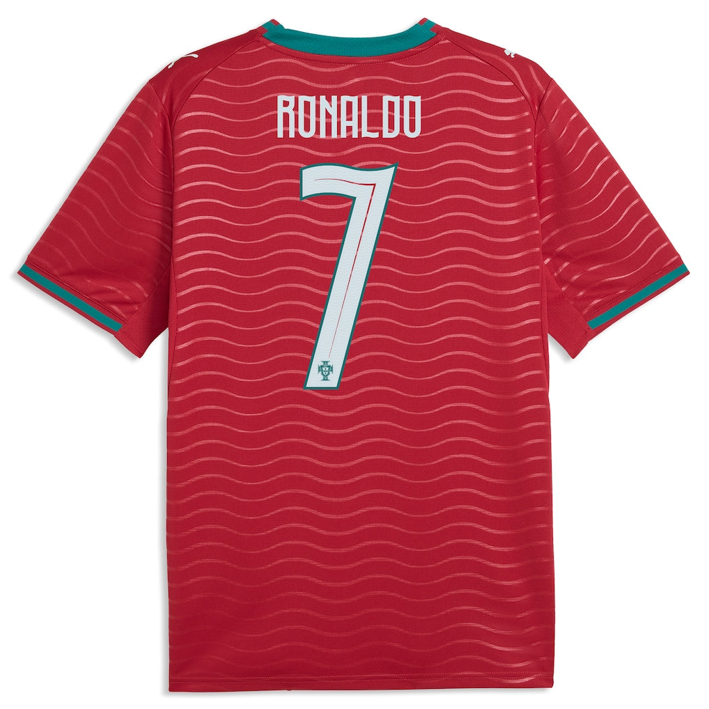Cristiano Ronaldo Portugal Home Soccer Jersey World Cup 2026 - Red