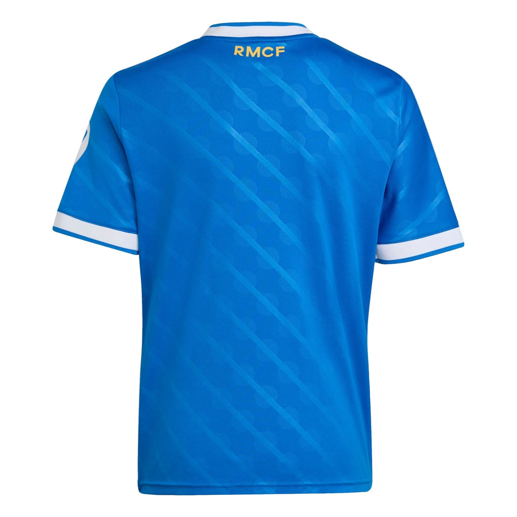 adidas Youth Real Madrid Third Jersey 25/26 (Blue)