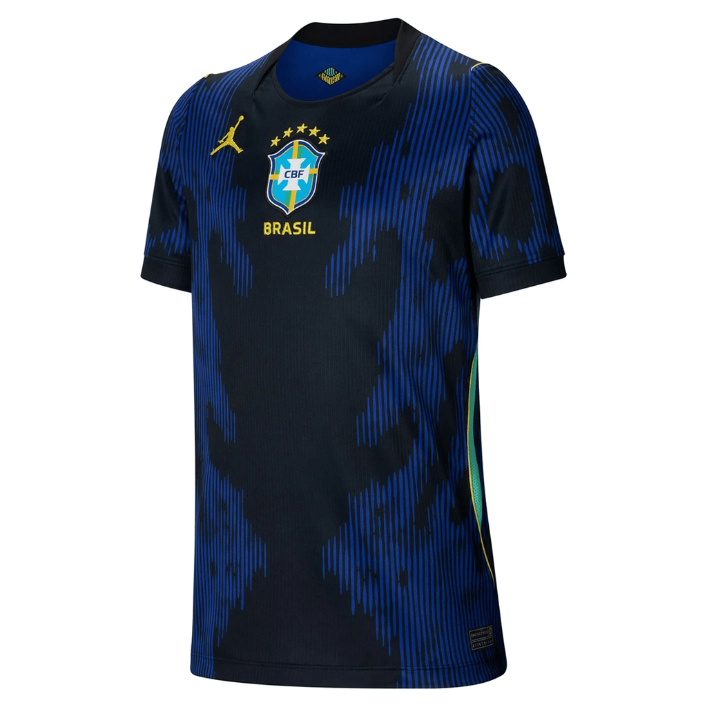Nike Youth Brazil Away Jersey 2026 (Old Royal/Black)