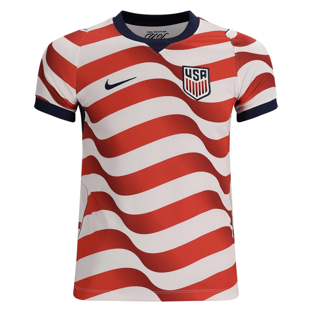 Nike Youth United States 2026 Stadium Home Jersey (Sail/Midnight Navy)